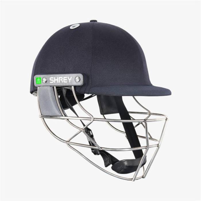 Shrey 【 Koroyd Stainless Steel Cricket Helmet 錫00 Unisex Navy 】 ステンレス鋼 Steel スチール写真 Helmet 安全帽 ユニ一発やる 紺色 米国海軍