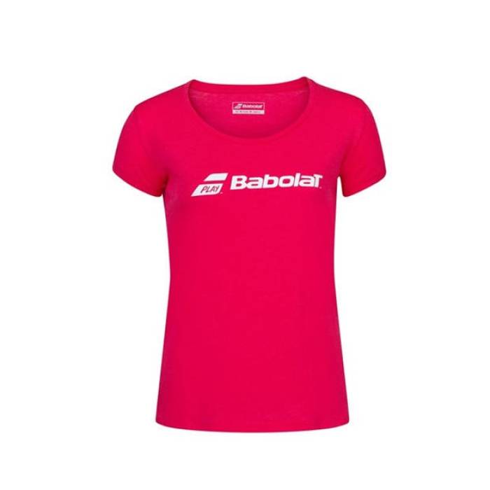Babolat 【 Short-Sleeve Performance Gym Top Women Red Rose Hthr 】 パフォーマンス レディース Red 赤・レッド Rose ローズ｜スニケス