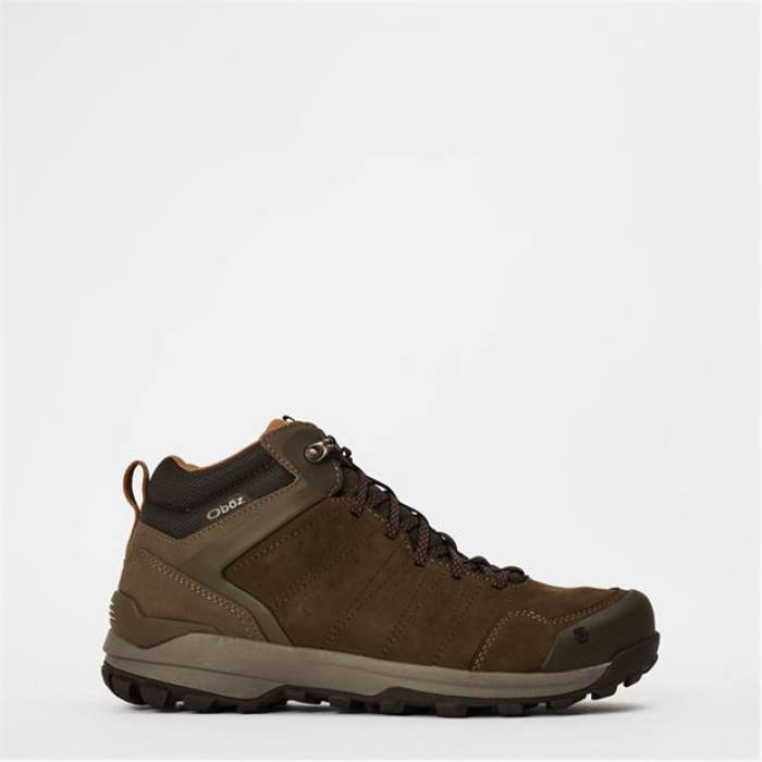 オボズ Oboz 【 Sypes Leather Waterproof Hiking Boot Men Cedar Brown 】 なめし革 ブーツ メンズ 赤銅色 赤銅色