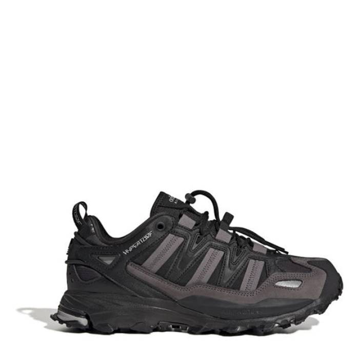 アディダス Adidas Originals 【 Hyperturf Non-Waterproof Walking Shoes Men Black 】 シューズ 運動すること靴 メンズ 黒いこと 黒いこと