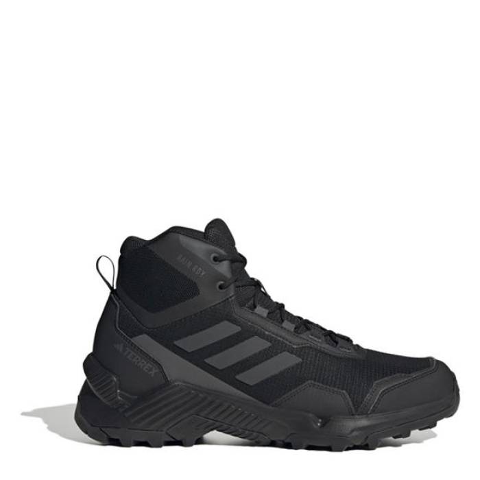 アディダス Adidas 【 Eastrail 2.0 Mid Rain.rdy Hiking Shoes Mens Men Black/Carbon 】 ミッド シューズ 運動すること靴 メンズ メンズ 黒いこと 黒いこと 炭素