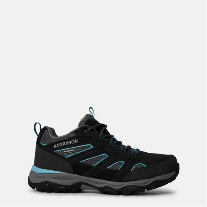 Karrimor 【 Mount Waterproof Walking Shoes Womens Women Grey/Blue 】 シューズ 運動すること靴 レディース レディース 薄墨色 薄墨色 青味 青み