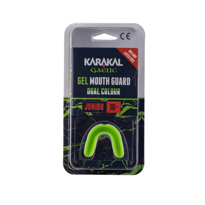 Karakal 【 Gel Mouth Guard Junior Unisex Green 】 ユニ一発やる green 緑・緑であること
