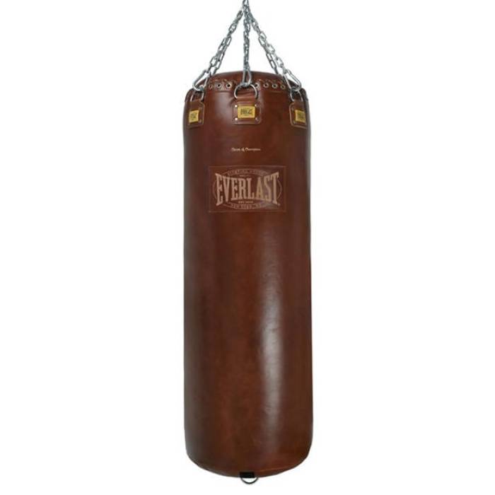 Everlast 【 1910 Lace Top Heavy Bag (75 Kg) ? Vintage Brown (Filled) Unisex Vintage Brown 】 バッグ vintage ビンテージ・ヴィンテージ 茶色 ブラウン ユニセックス vintage ビンテージ・ヴィンテージ 茶色 ブラウン