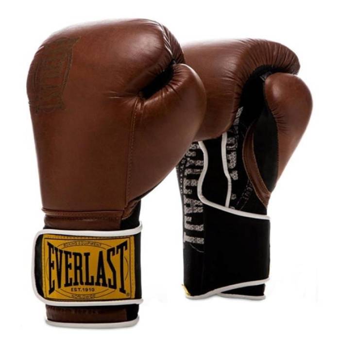 Everlast 【 1910 Classic Training Glove Unisex Brown 】 クラシック トレーニング グローブ グラブ 手袋 ユニセックス 茶色 ブラウン｜スニケス