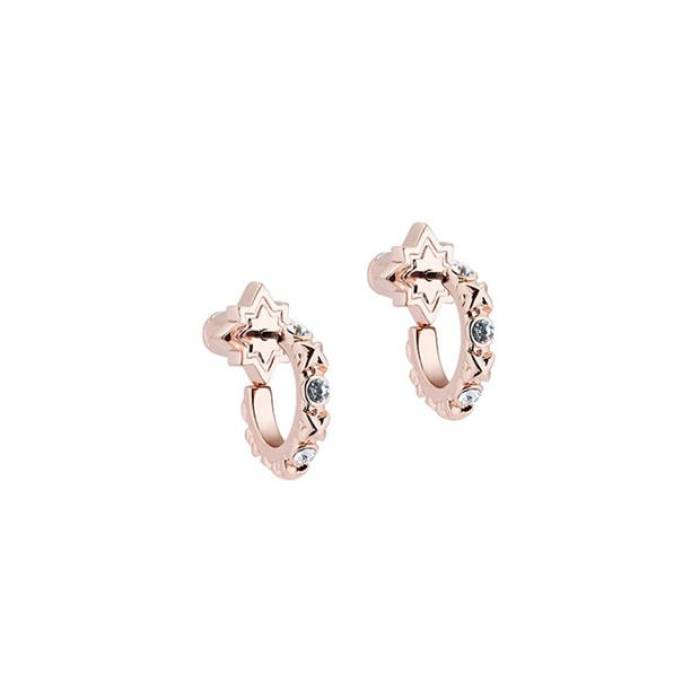 All We Are 【 Women's Bozena Hoop Earrings Women Rose Gold/Cryst 】 レディース フープ イヤリング レディース Rose ローズ ゴールド