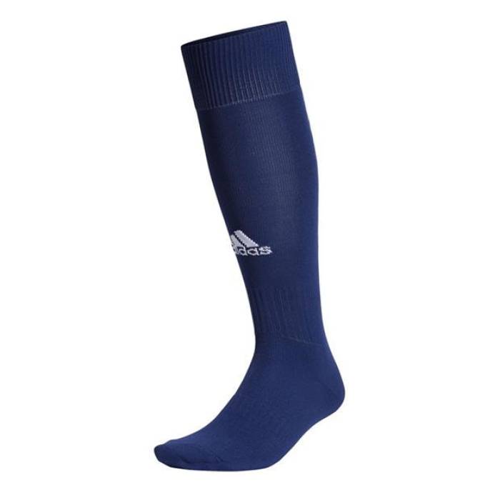 アディダス Adidas 【 Santos Football Sock Unisex Navy Blue/White 】 蹴球 ユニ一発やる 紺色 米国海軍 青碧 青碧 白いこと 白いこと