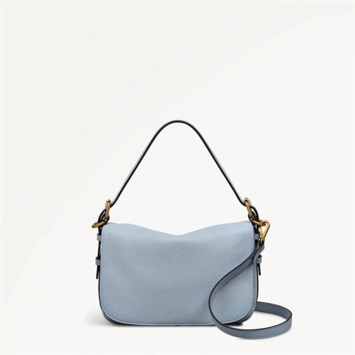 Radley 【 Small Flap Over Crossbody Bag Women Smoke Blue 】 御徒面子 レディース 青み 青色