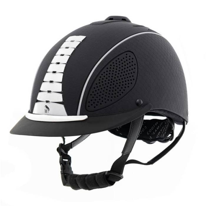 John Whitaker 【 Whitaker Horizon Horse Riding Helmet Unisex Black 】 Helmet ヘルメット ユニセックス 黒色 ブラック