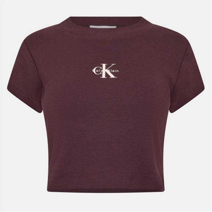 カルバンクライン ジーンズ Calvin Klein Jeans 【 Ckj Mono Baby T Ld00 Women Mocha Brown 】 レディース 茶色 ブラウン