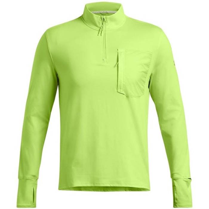 アンダーアーマー Under Armour 【 Long-Sleeve Performance Running Top Men Green 】 パフォーマンス メンズ green 緑・グリーン