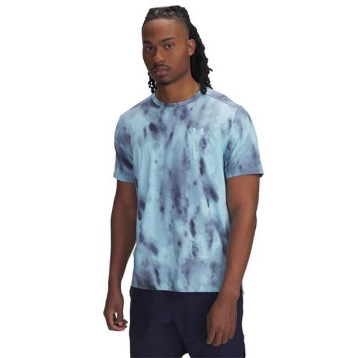 アンダーアーマー Under Armour 【 Launch Elite Short-Sleeve Performance Top Men Blue 】 エリート パフォーマンス メンズ 青色 ブルー|スニケス