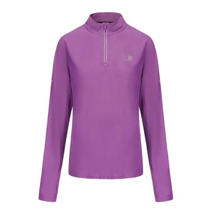 Karrimor 【 Longsleeve Quarter Zip Top Ladies Women Grape 】 ロングスリーブ・長袖 レディース 14,175円