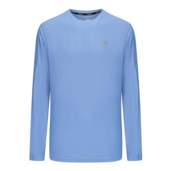 Karrimor 【 Long Sleeve Run T Shirt Mens Men Bold Blue 】 Sleeve スリーブ ラン メンズ メンズ 青色 ブルー
