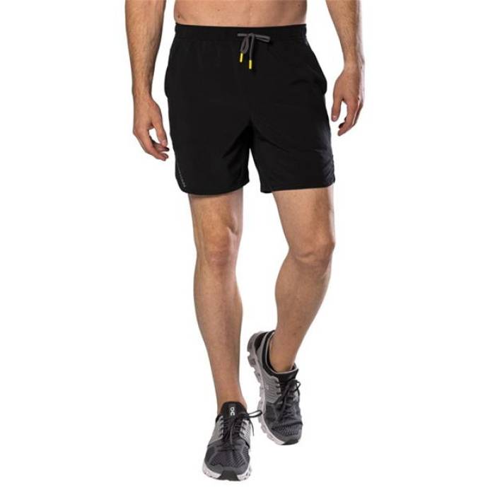 ネイサン Nathan 【 Performance Running Shorts Men Black 】 演奏 さる股引き メンズ 黒いこと 黒いこと