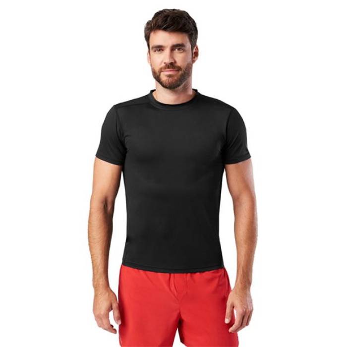 ネイサン Nathan 【 Qualifier Short-Sleeve Performance Running Top Men Black 】 パフォーマンス メンズ 黒色 ブラック