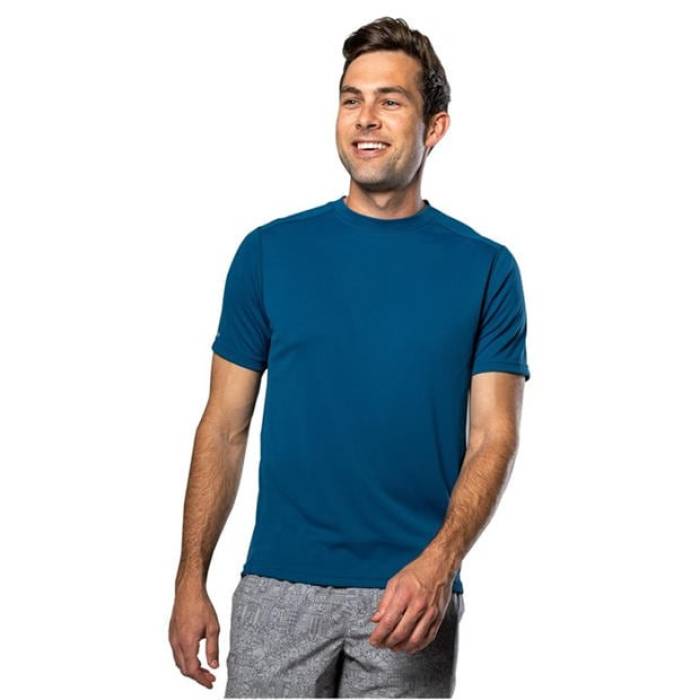 ネイサン Nathan 【 Rise Short-Sleeve Performance Top Men Sailor Blue 】 ライズ 演奏 メンズ 青み 青色