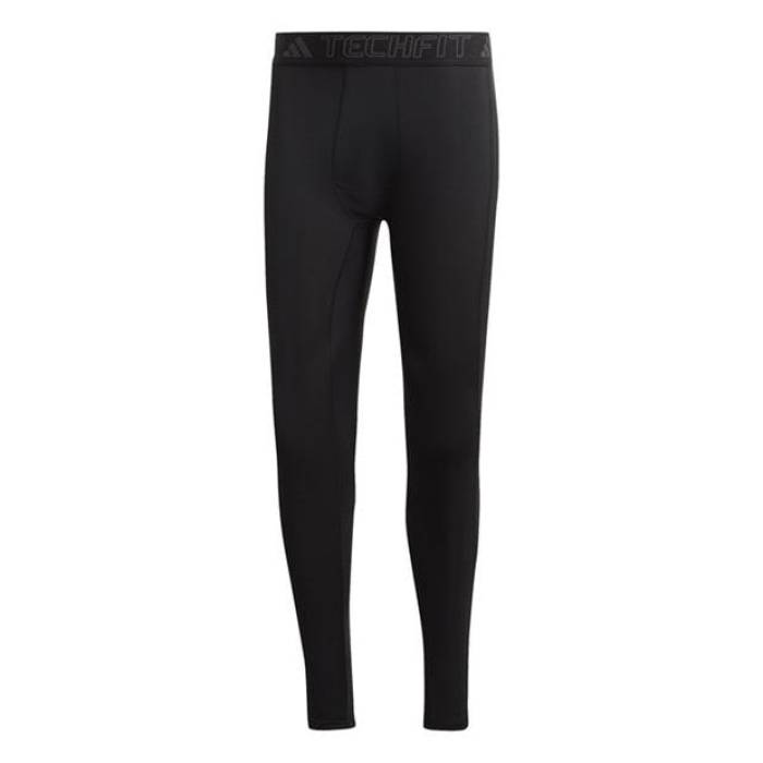 アディダス Adidas 【 Techfit Training Long Tights Mens Men Black 】 形づくる Tights タイツ メンズ メンズ 黒いこと 黒いこと