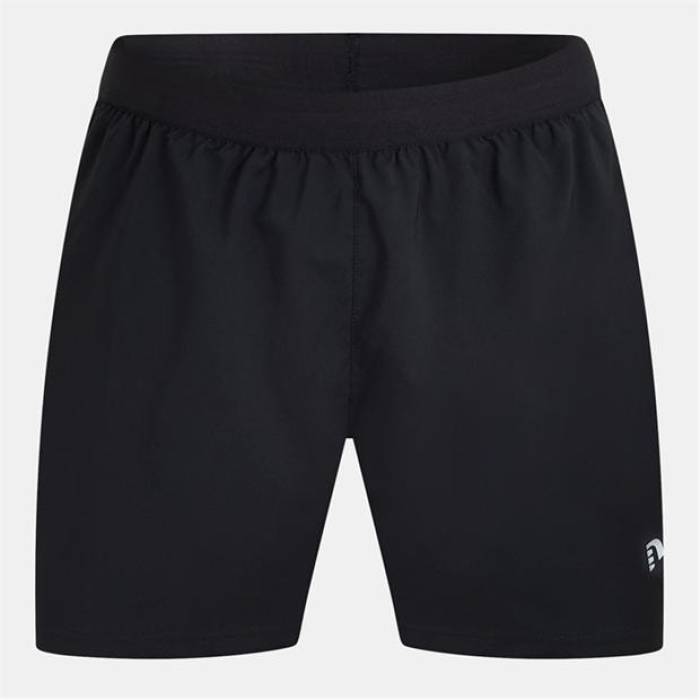 Newline 【 Performance Running Shorts Men Black 】 演奏 さる股引き メンズ 黒いこと 黒いこと