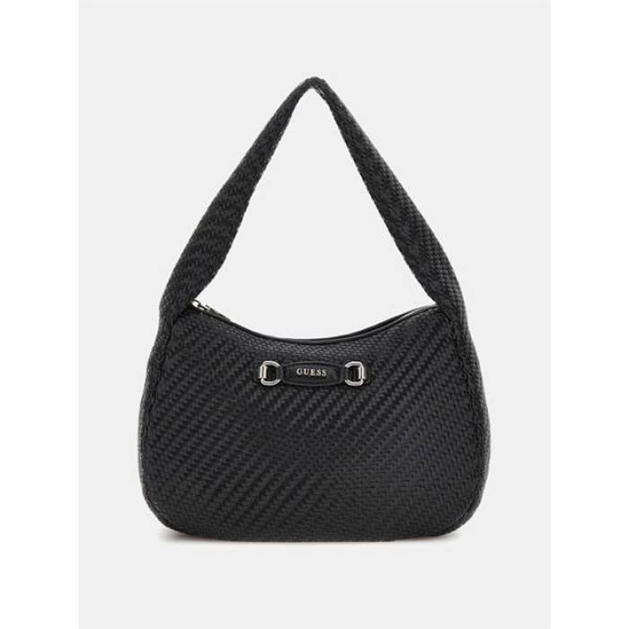 ゲス Guess 【 Women\u0027s Francy Hobo Bag Women Black 】 レディース 御徒面子 レディース 黒いこと 黒いこと ショルダーバッグ・メッセンジャーバッグ-バッグ-レディースバッグ