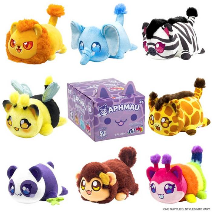 Aphmau 【 Meemeows Mystery Plush - Safari Unisex 65555 】 サファリ ユニセックス