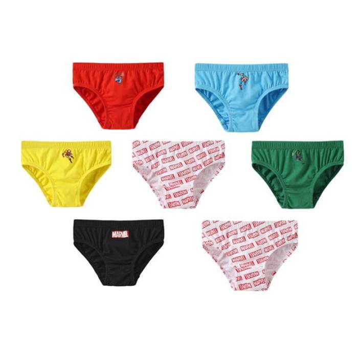 Character 【 Boy\u0027s 7Pk Briefs Unisex Avengers 】 ユニ一発やる