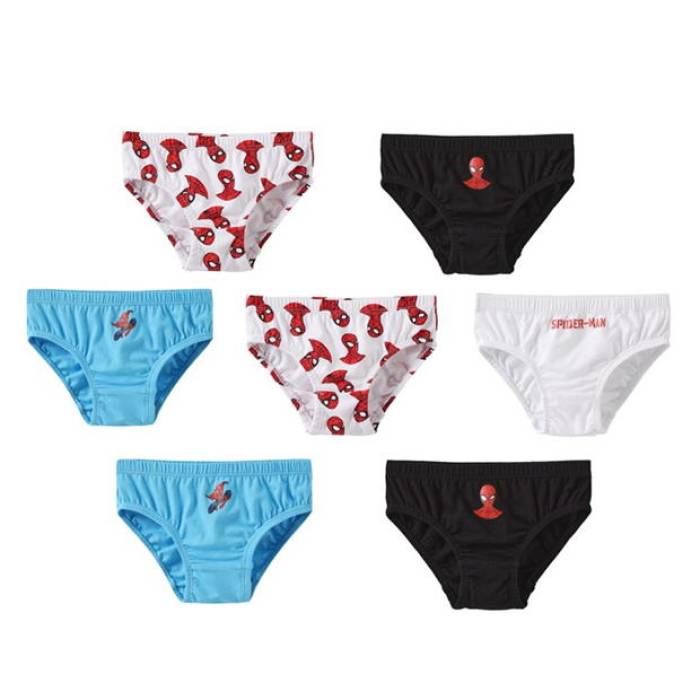 Character 【 Boy's 7Pk Briefs Unisex Spiderman 2 】 ユニセックス