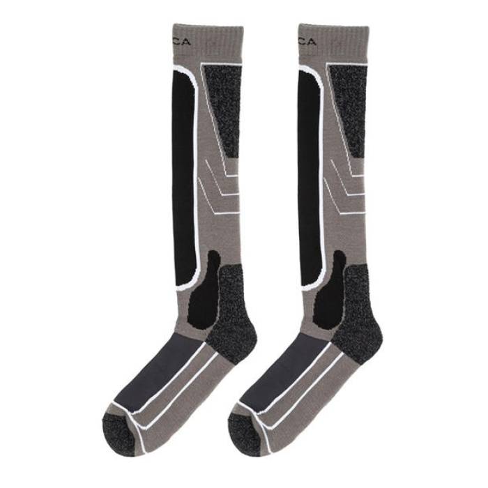 Nevica 【 Meribel 2 Pack Ski Sock Mens Unisex Dark Grey 】 メンズ ユニセックス 灰色 グレー｜スニケス