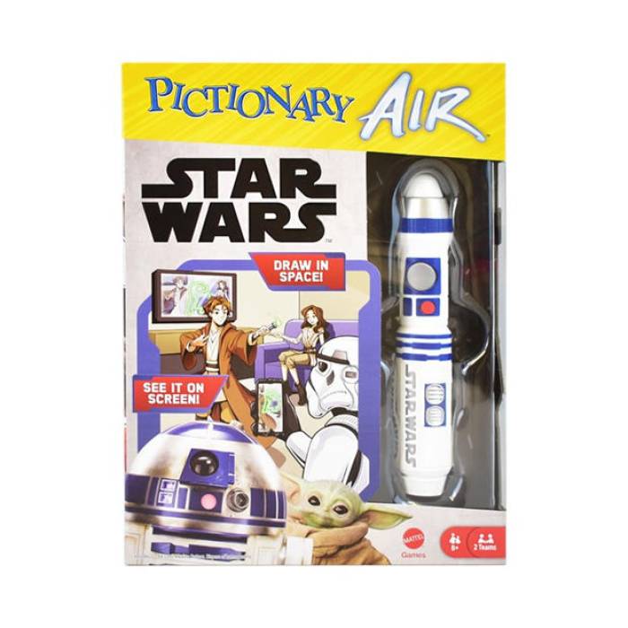 Mattel 【 Kids\u0027 Pictionary Air Star Wars Board Game Unisex Multi 】 Game 力くらべ ユニ一発やる