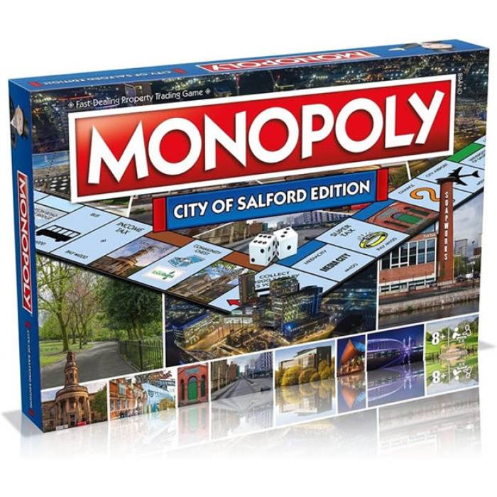 Monopoly 【 Unisex Adults Regional Board Games Unisex Salford 】 ユニ一発やる