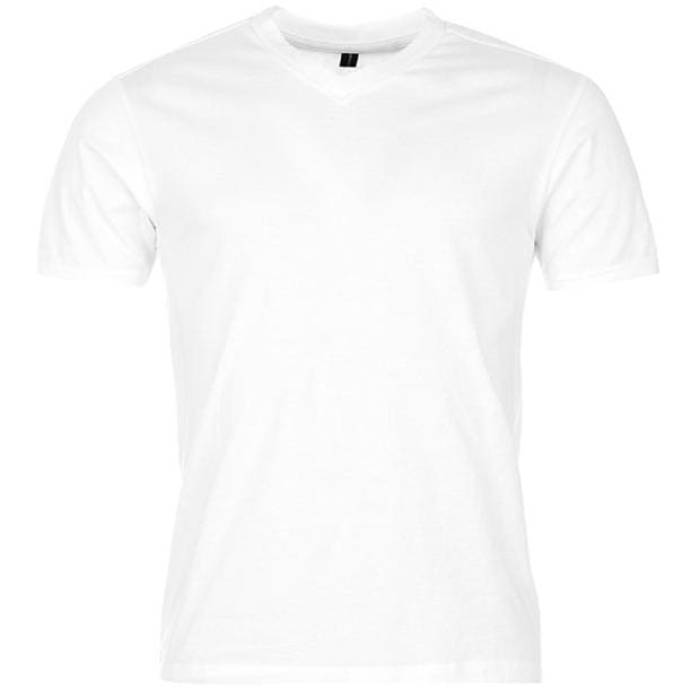 Donnay 【 Three Pack V Neck T Shirt Mens Men White 】 メンズ メンズ 白いこと 白いこと