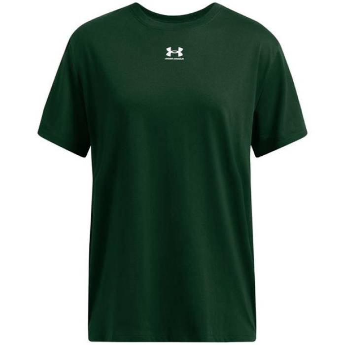 アンダーアーマー Under Armour 【 Campus Oversized T-Shirt Women Forest Green 】 キャンパス Tシャツ レディース フォレスト green 緑・グリーン