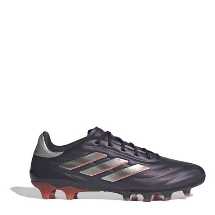 アディダス Adidas 【 Copa Pure 2 Elite Artificial Ground Football Boots Men Aurora Black 】 純一無雑 エリート 蹴球 ブーツ メンズ 黒いこと 黒いこと