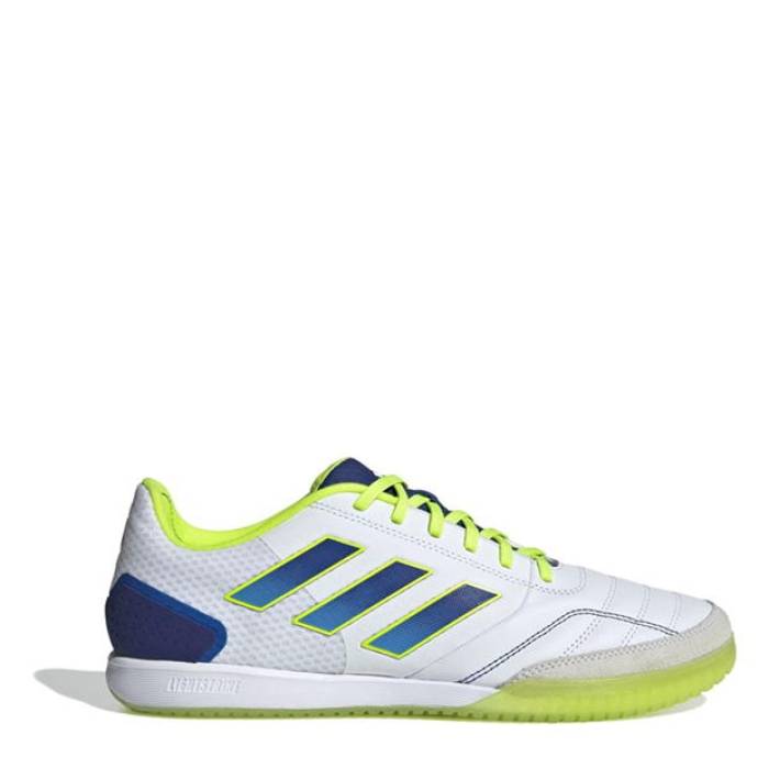アディダス Adidas 【 Sala Competition Indoor Football Boots Men White/Blue/Yllw 】 蹴球 ブーツ メンズ 白いこと 白いこと 青み 青色