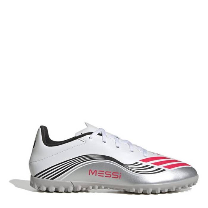 アディダス Adidas 【 F50 Club Astro Adults Turf Football Boots Men White/Red 】 クラブ ターフ フットボール ブーツ メンズ 白色 ホワイト Red 赤・レッド