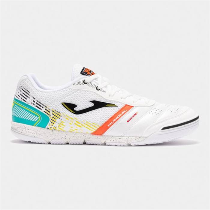 ホマ Joma 【 Mundial Leather Indoor Football Trainers Men White/Blue 】 レザー フットボール シューズ スニーカー メンズ 白色 ホワイト 青色 ブルー 17,780円