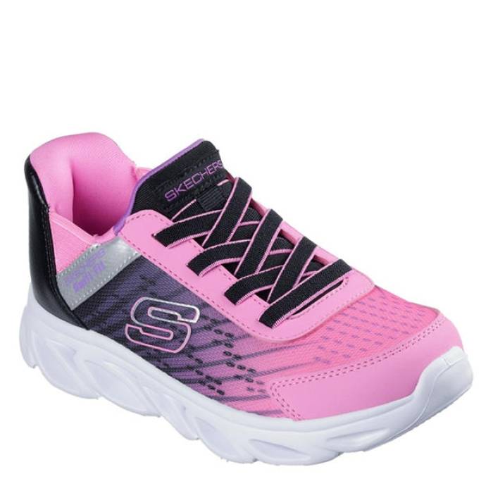 スケッチャーズ Skechers 【 Flex Glide Jn99 Kids Black/Multi 】 グライド ジュニア キッズ 黒色 ブラック|スニケス