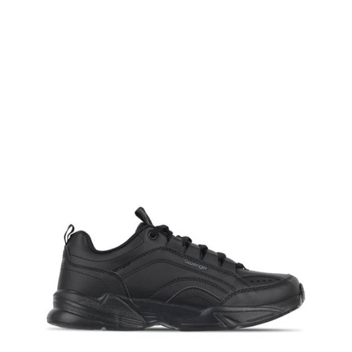 Slazenger 【 Kuba Trainers Junior Kids Black 】 シューズ スニーカー ジュニア キッズ 黒色 ブラック