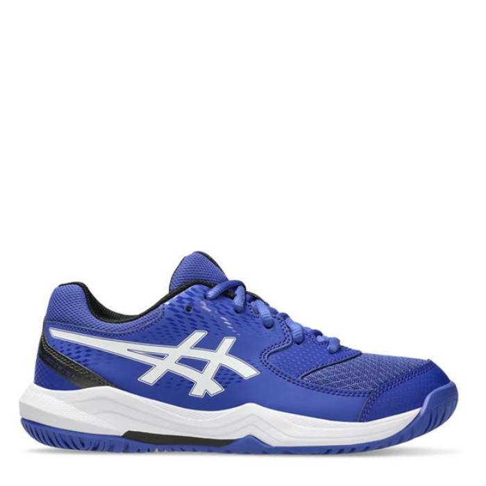 アシックス Asics 【 Gel-Dedicate 8 ガウス Tennis Shoes Unisex Kids Kids Dk Cobalt/Wht 】 庭球 シューズ 運動すること靴 お坊っちゃん キッズ