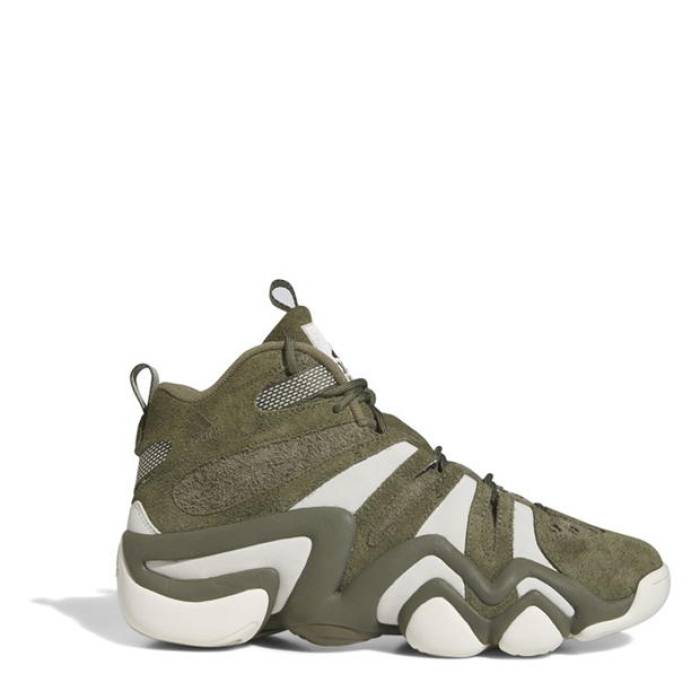 アディダス Adidas 【 Crazy Basketball Trainers Kids Olive Strata 】 クレイジー 籠球 シューズ スニーカー 御坊っちゃん キッズ olive オリーブ バスケットボール-キッズ・ジュニア用シューズ-スポーツ・アウトドア