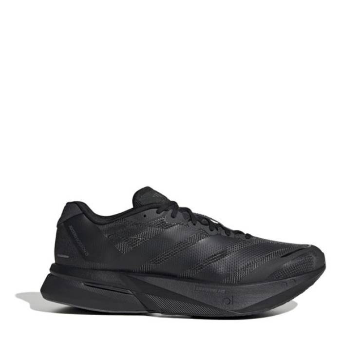 アディダス Adidas 【 Adizero Boston 13 Road Running Shoes Mens Men Carbon/Black 】 アディゼロ 豆の町 13 サー青少年 シューズ 運動すること靴 メンズ メンズ 炭素 黒いこと 黒いこと
