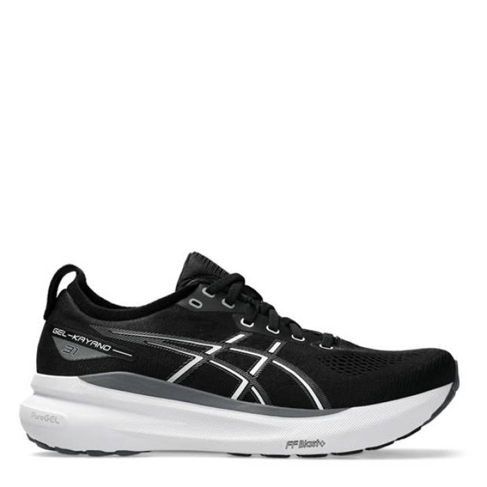 アシックス Asics 【 Gel-Kayano 31 Running Shoe Mens Men Black/White 】 メンズ メンズ 黒いこと 黒いこと 白いこと 白いこと