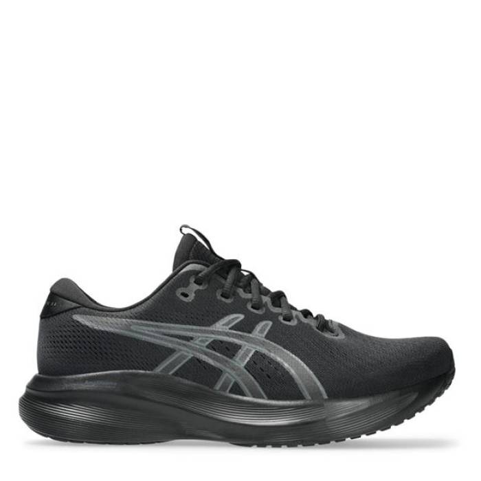 アシックス Asics 【 Gel-Excite 11 Road Running Shoes Mens Men Black/Grey 】 シューズ 運動すること靴 メンズ メンズ 黒いこと 黒いこと 薄墨色 薄墨色 ランニング・マラソン-スポーツ・アウトドア