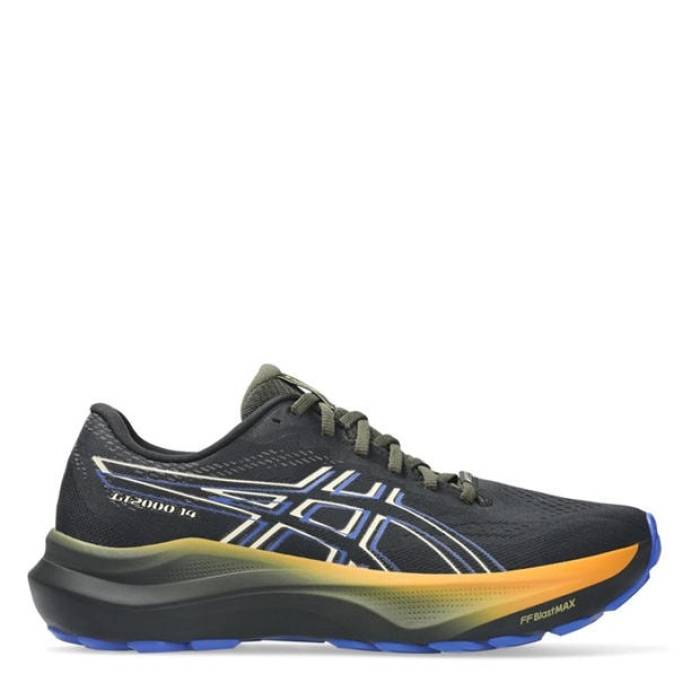 アシックス Asics 【 Gt-2000 14 Gtx Trail Running Shoes Mens Men Black/Vanilla 】 シューズ 運動すること靴 メンズ メンズ 黒いこと 黒いこと