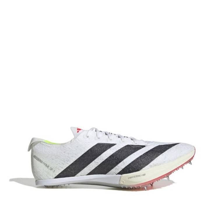 アディダス Adidas 【 Adizero Track Running Spikes Kids Kids White/Core Blck 】 アディゼロ 貨物自動車 お坊っちゃん キッズ 白いこと 白いこと 中核グループ