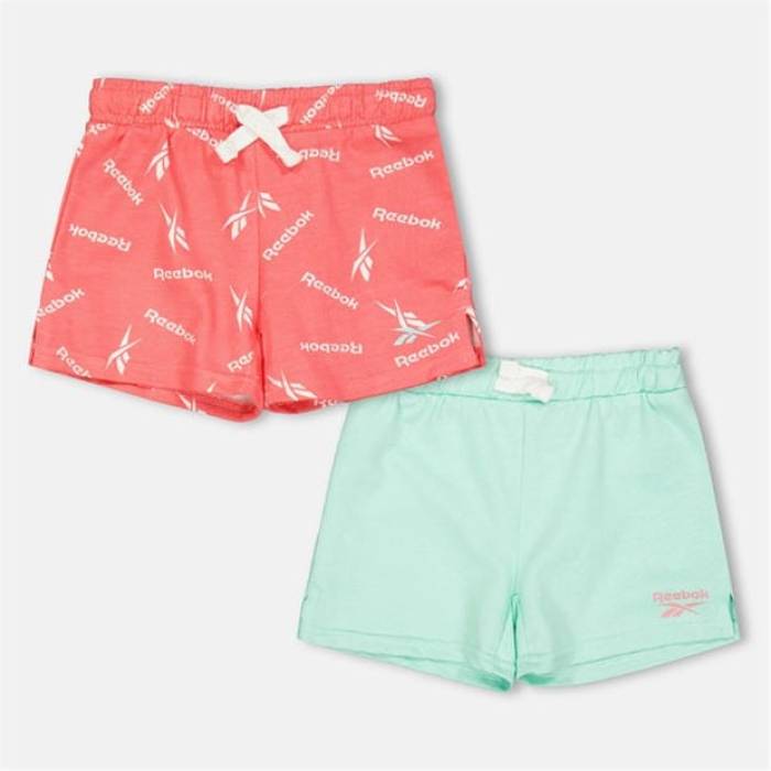 リーボック Reebok 【 Jersey Jogger Shorts Kids Strawberry 】 ジャージ ジョガーパンツ ショーツ ジュニア キッズ