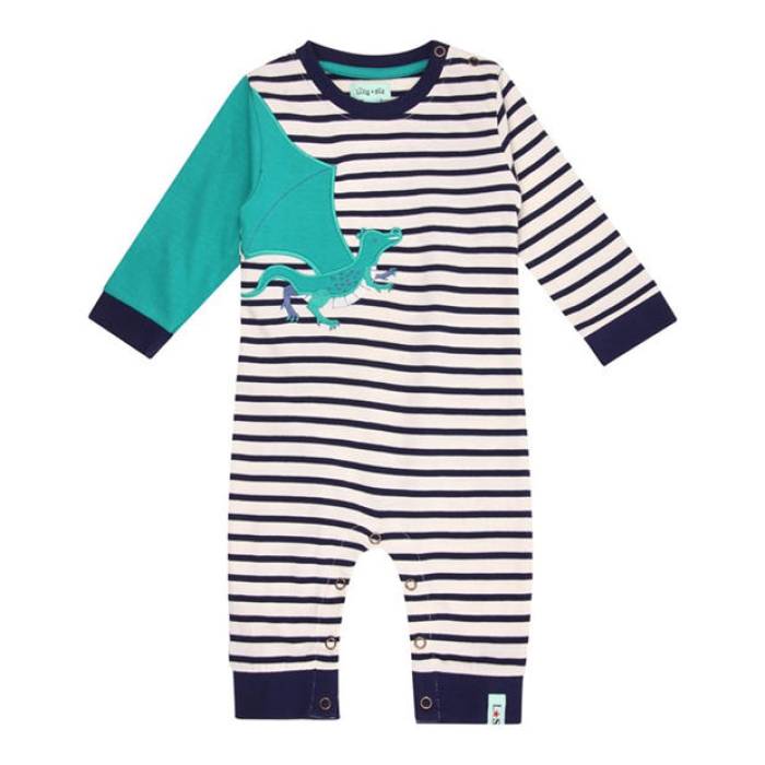 Lilly And Sid 【 Dragon Sleeve Playsuit Kids Multi 】 火竜 Sleeve 捩り お坊っちゃん キッズ