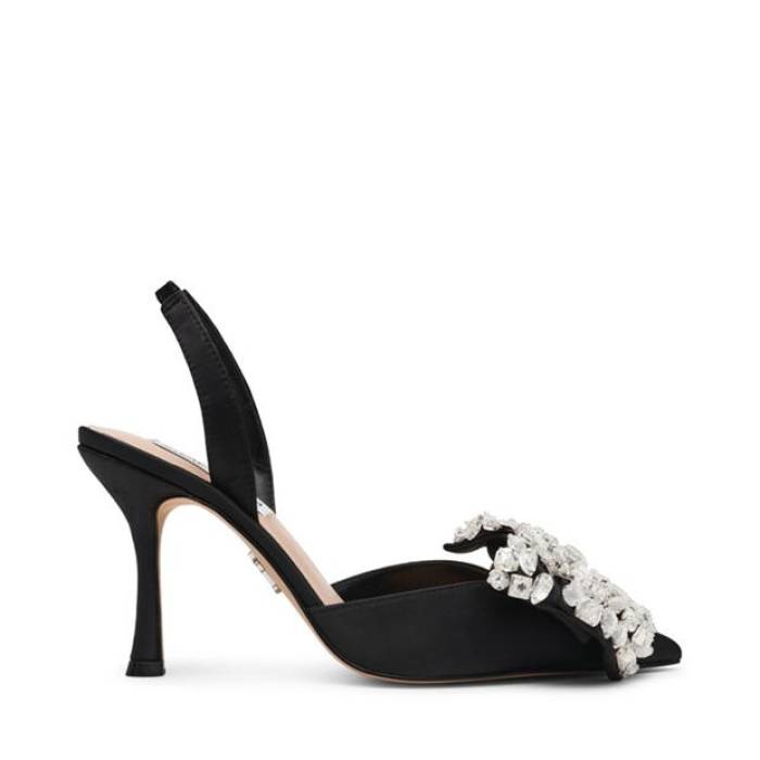 スティーブマデン Steve Madden 【 Lovie 100 Pumps Women Blk Stn 】 レディース