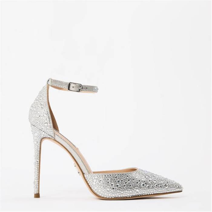 スティーブマデン Steve Madden 【 Madden Ravaged-S Ld99 Women Silver 】 スティーブマッデン レディース Silver しろがね色・しろがね色
