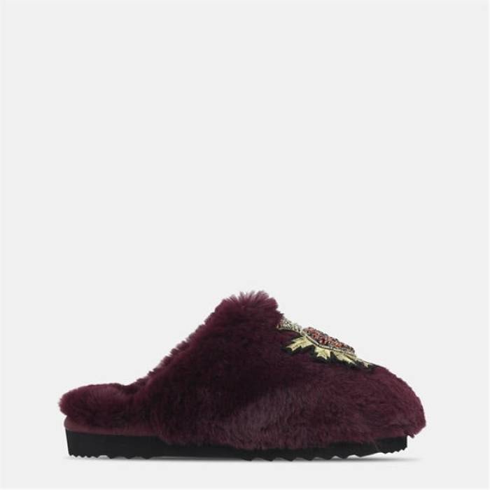 Biba 【 Embellished Slider Slipper Women Heart 】 レディース